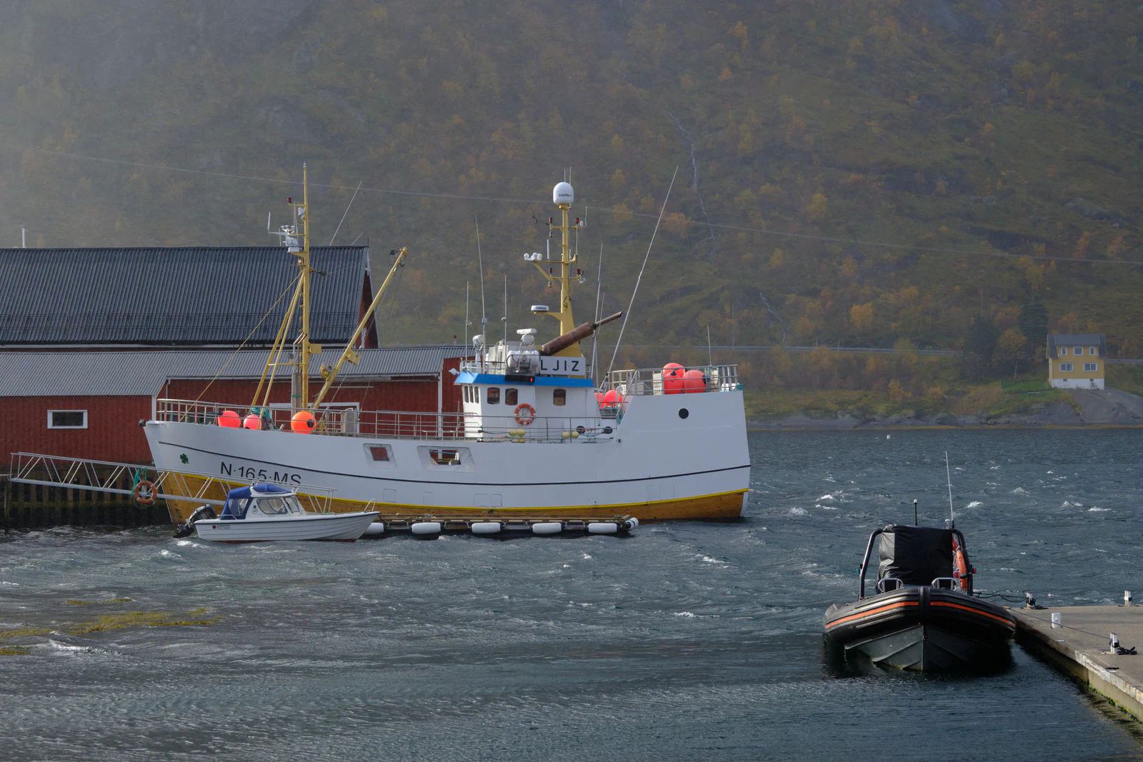 Fishing boat at the dock